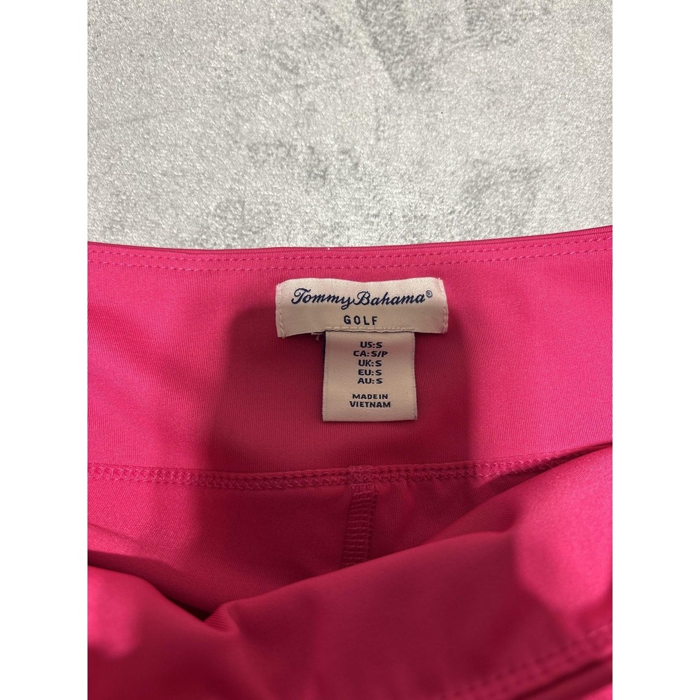 Tommy Bahama Golf Skort Womens Small Pink Athletic Stretch Pull On Ruffle Skirt - Picture 3 of 8